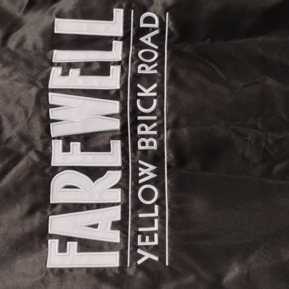 SALE! Elton John Farewell Yellow Brick Road Satin Bomber Jacket Like New 2018 - Picture 4 of 8